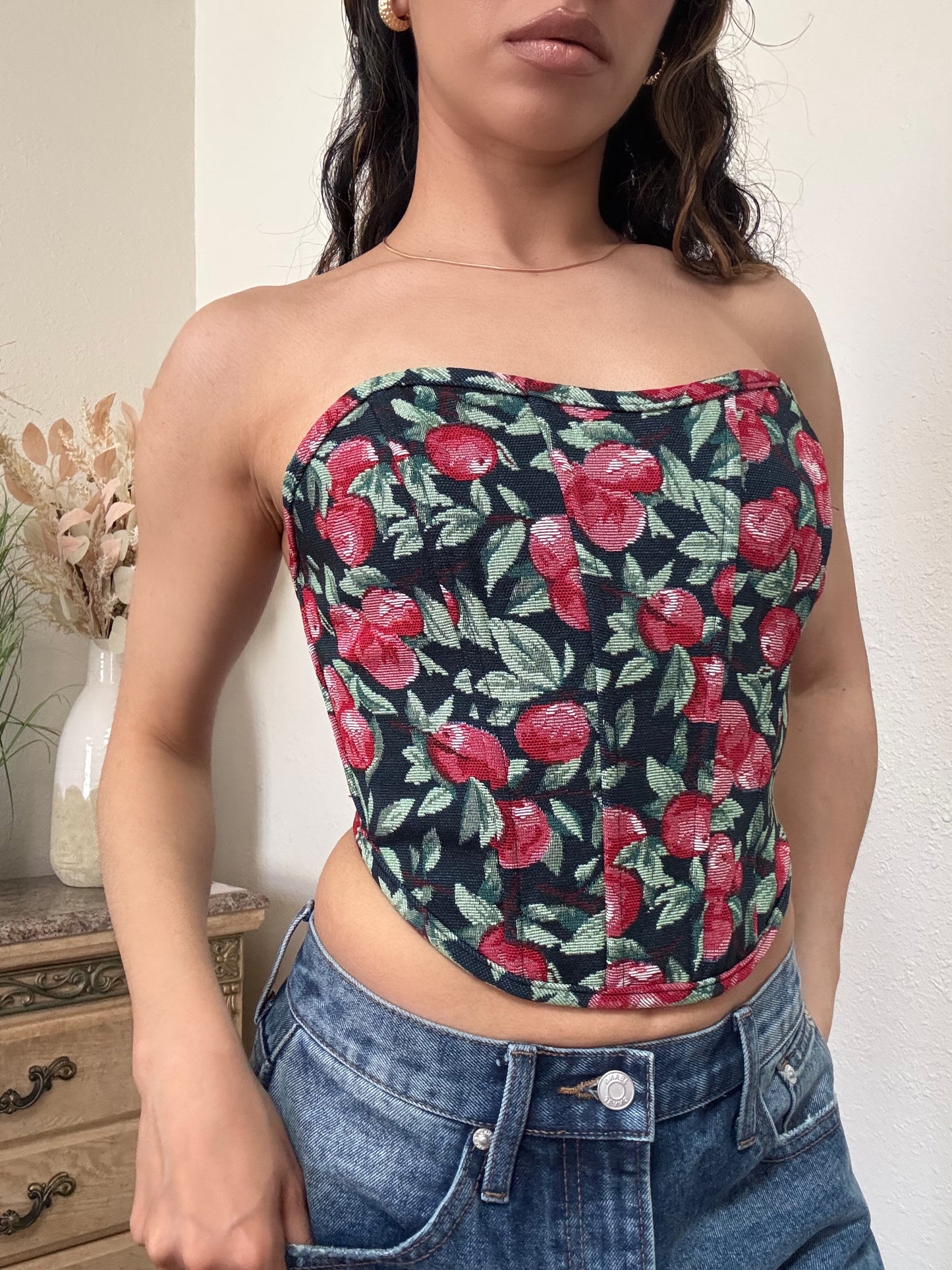 Karla Tapestry Corset Top
