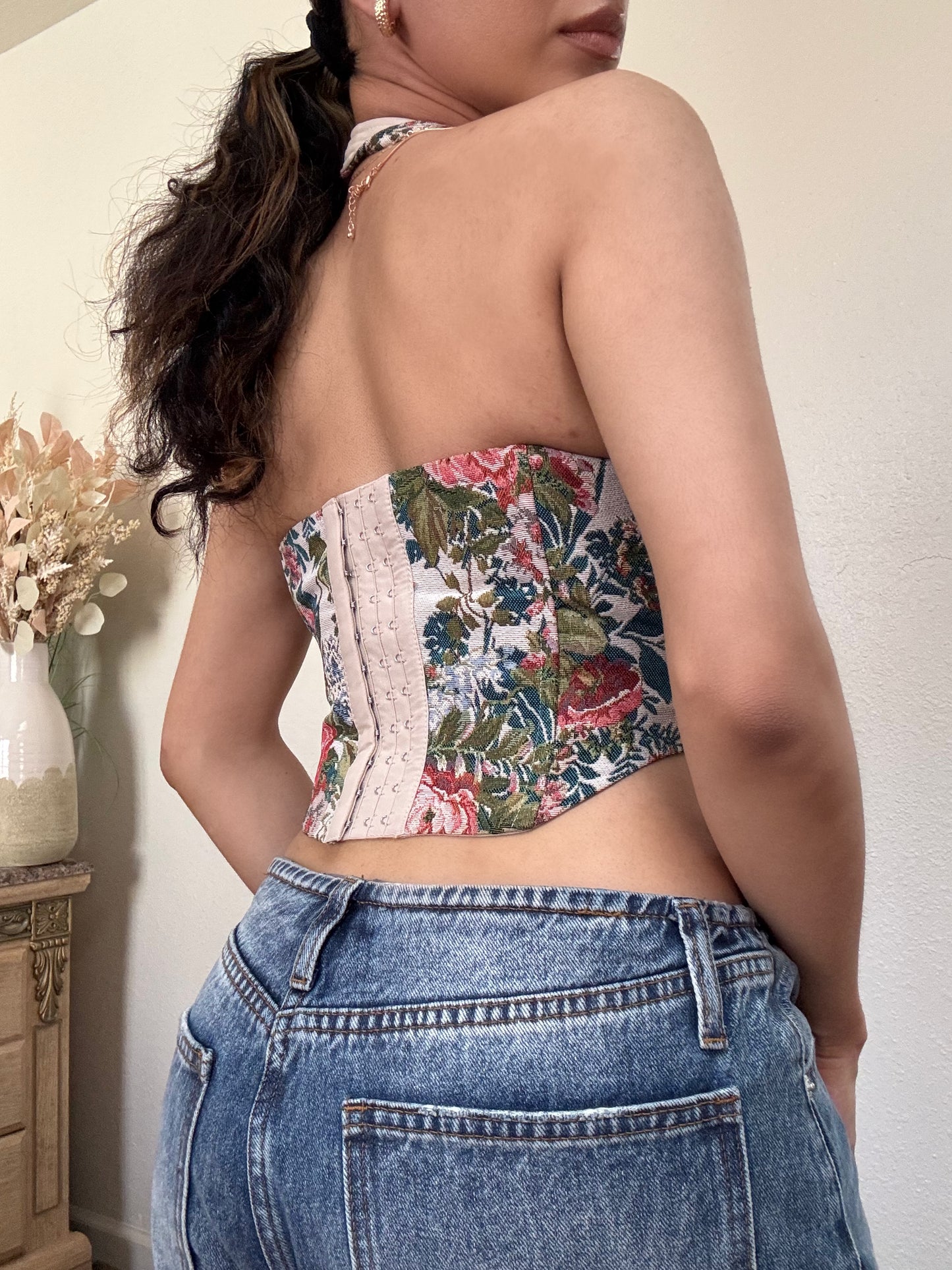 Olivia Halter Corset Top