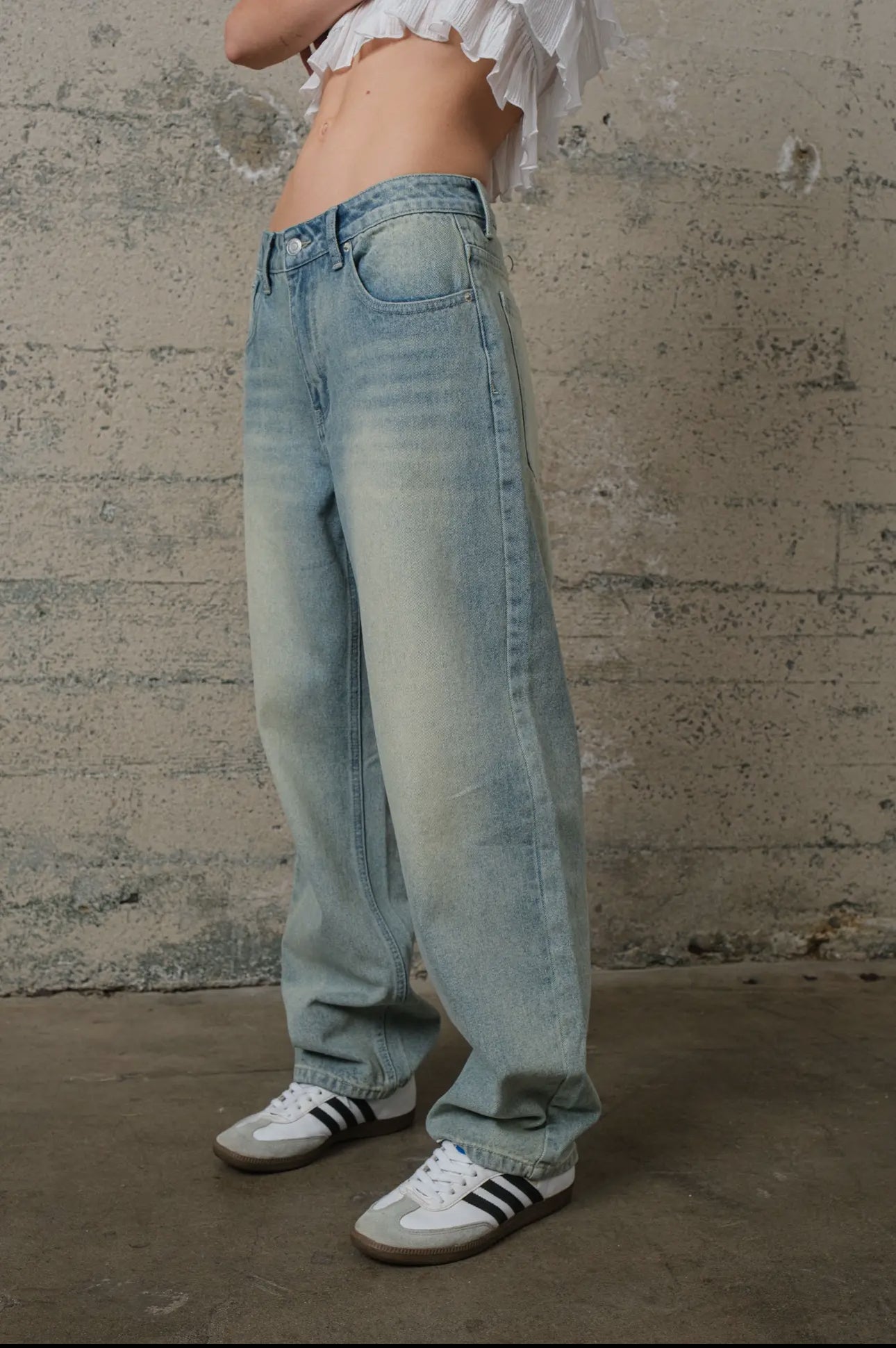 Cecilia Straight Leg Baggy Jeans