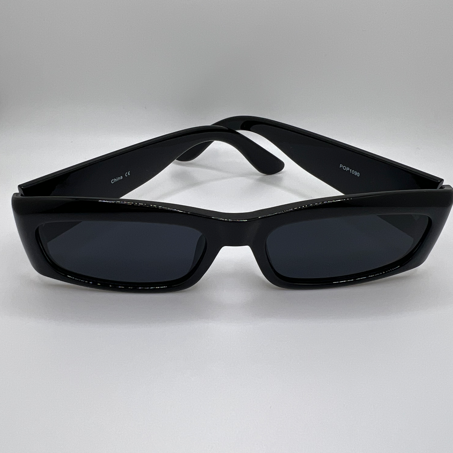Tinted Bar Sunglasses -Black