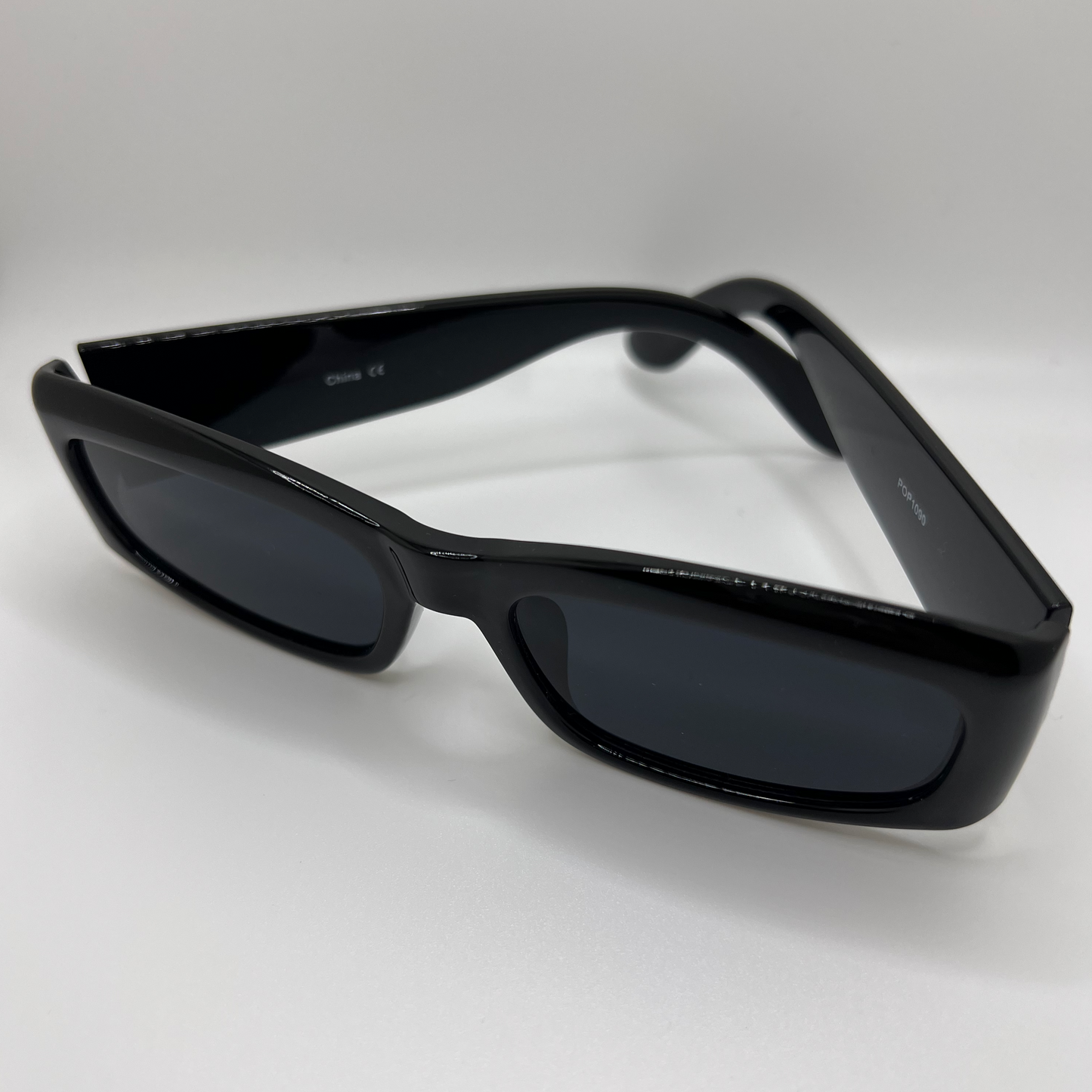 Tinted Bar Sunglasses -Black