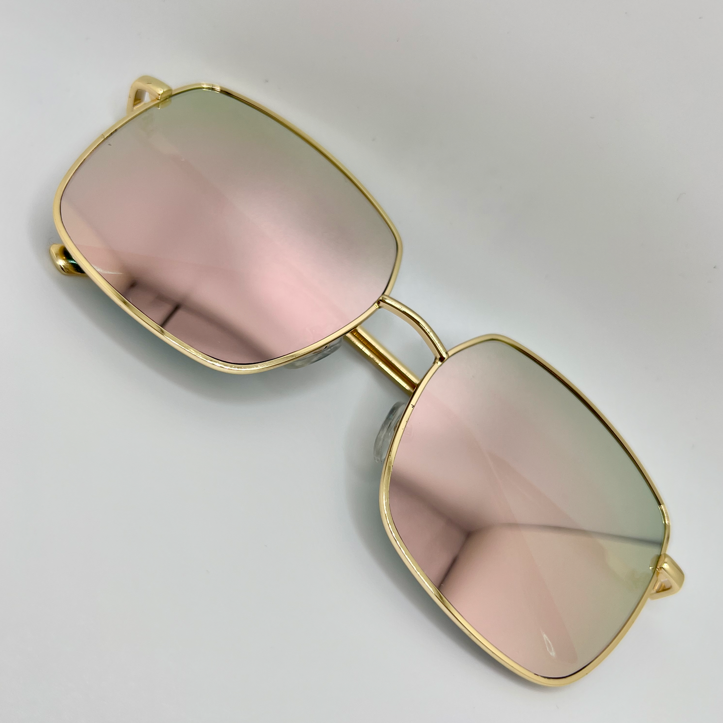 Square Sunglasses -Pink