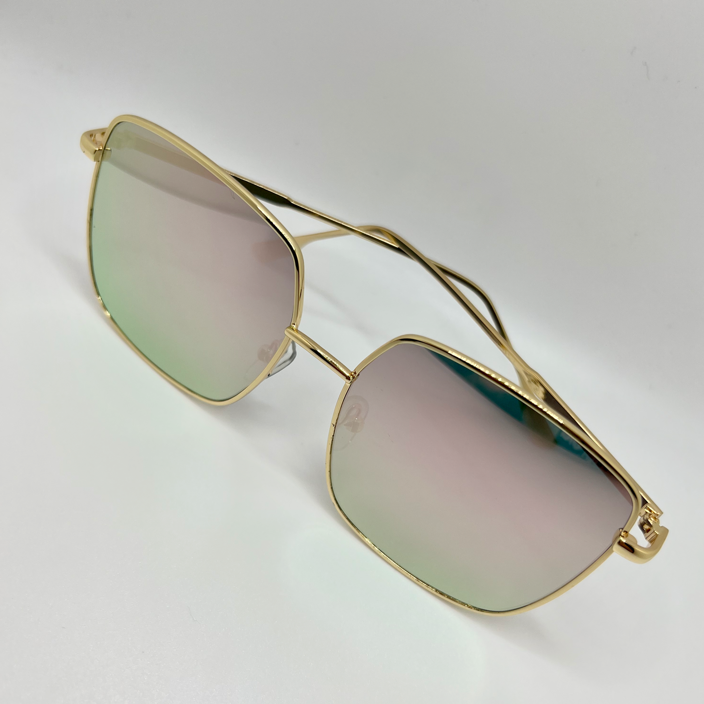 Square Sunglasses -Pink