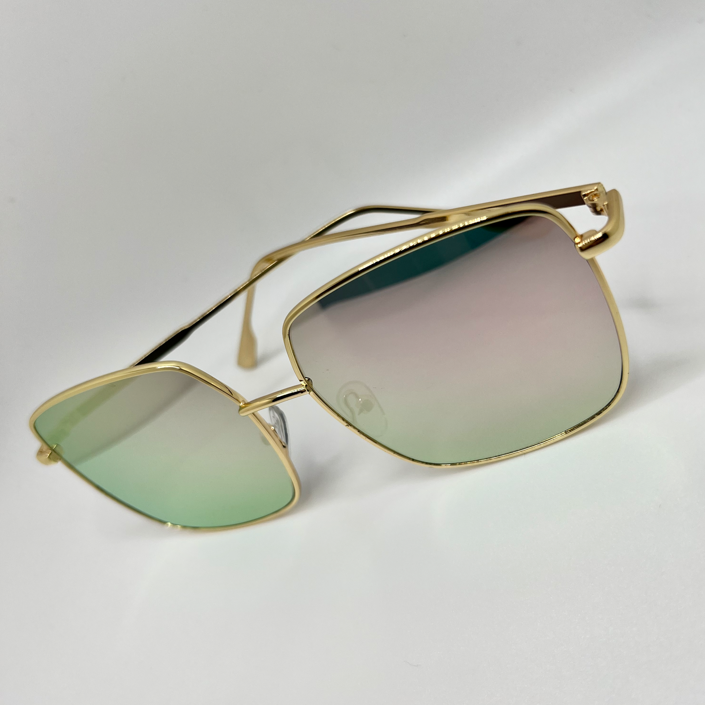 Square Sunglasses -Pink