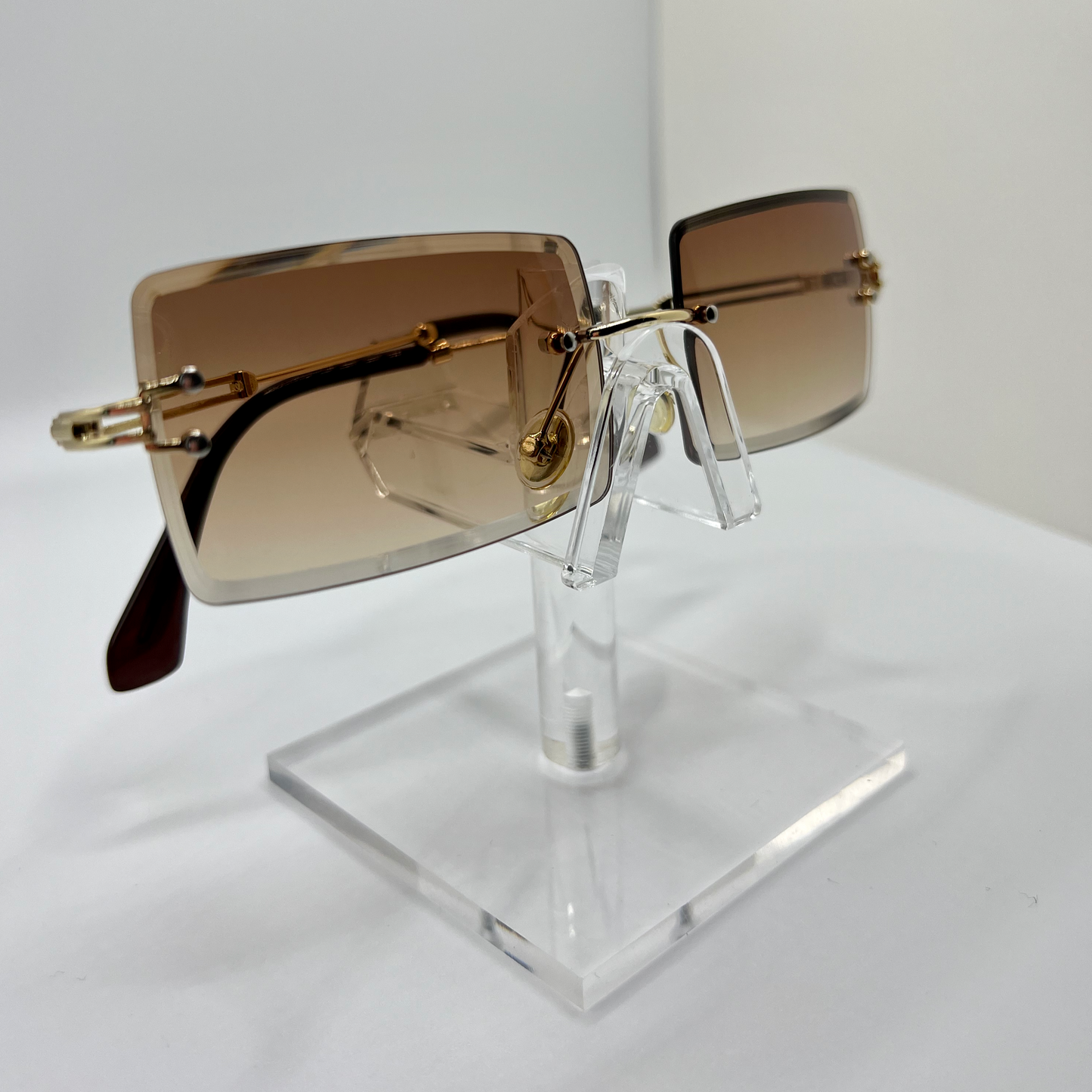 Rimless Summer Sunnies -Brown