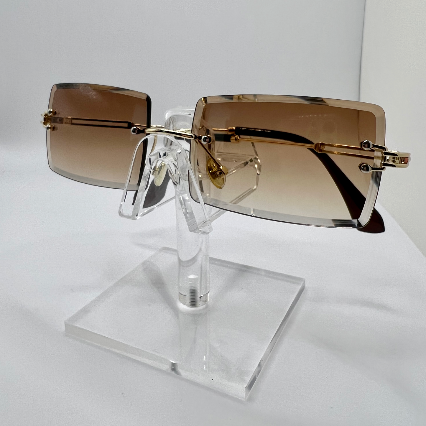 Rimless Summer Sunnies -Brown