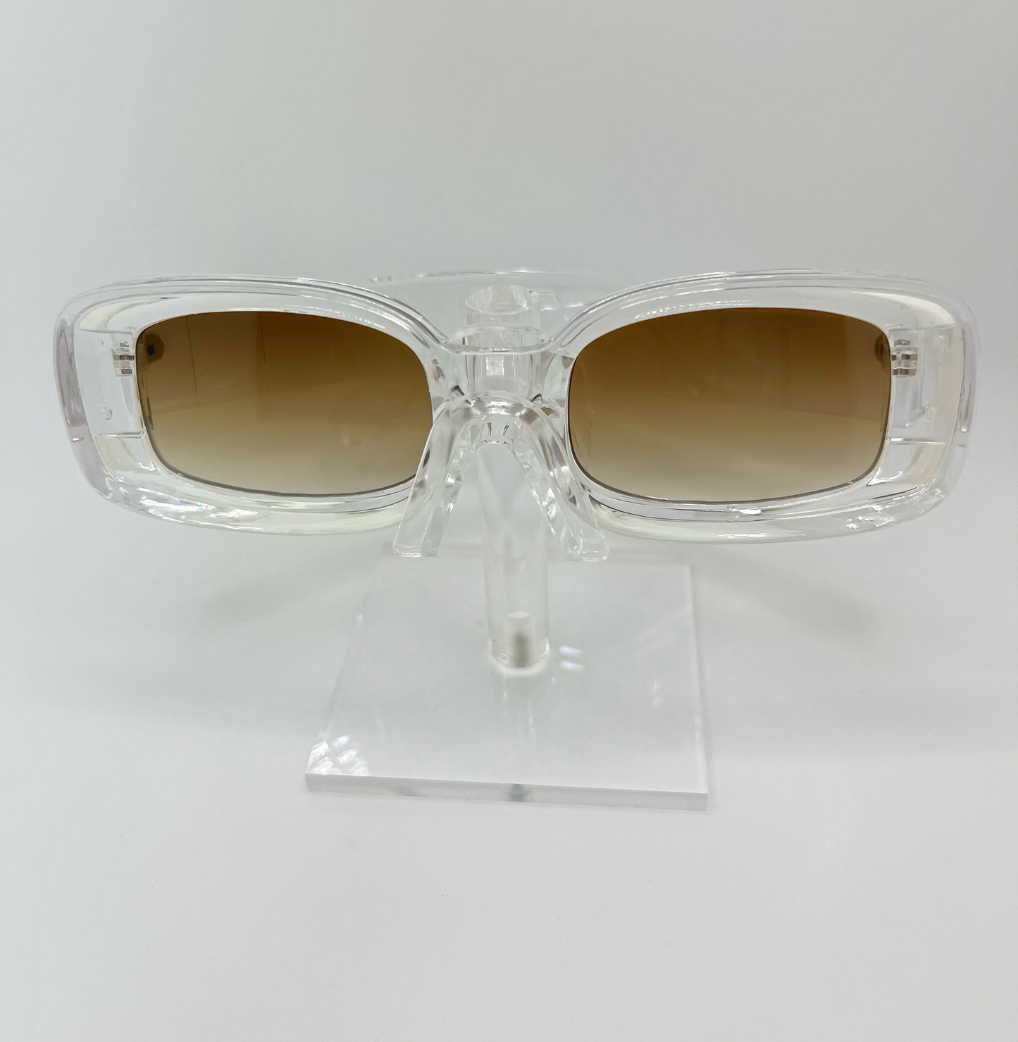 Summer Sunnies -Clear/Brown