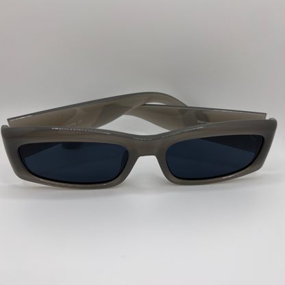 Tinted Bar Sunglasses -Charcoal