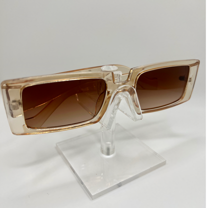 Rectangle Summer Sunnies -Caramel