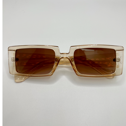 Rectangle Summer Sunnies -Caramel