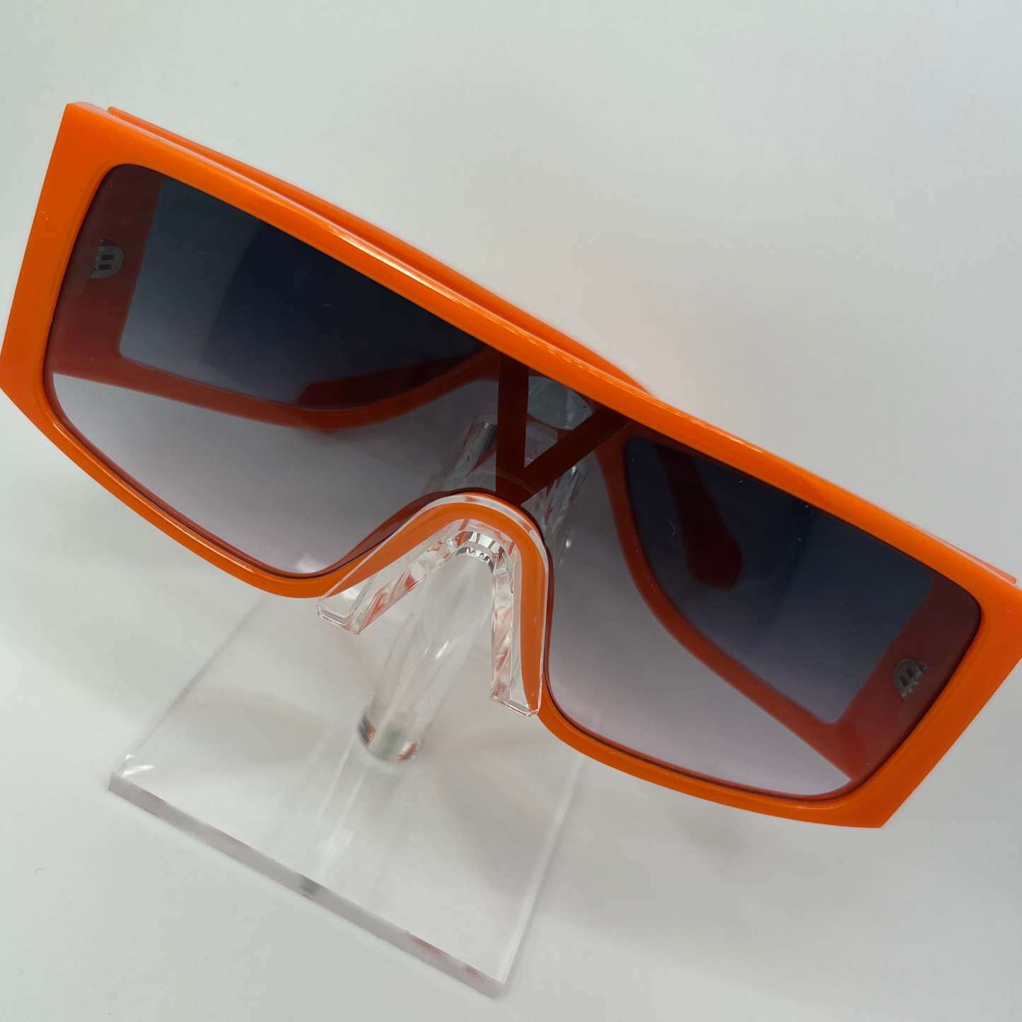 Oversized Sunglasses -Orange/Grey