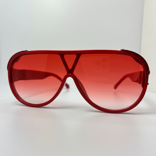 Retro Sunnies- Red